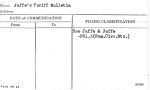 Jaffe's Tariff Bulletin