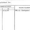 James, Richard Inc.