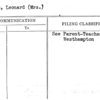 Jarvis, Leonard (Mrs.)