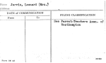 Jarvis, Leonard (Mrs.)