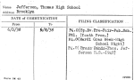 Jefferson, Thomas High School