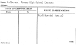 Jefferson, Thomas High School Lassoes