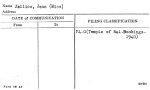 Jellico, Jean (Miss)