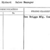 Jenkins, Richard Sales Manager