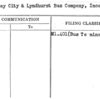 Jersey City & Lyndhurst Bus Company, Incorporated