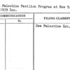 Jewish Palestine Pavilion Program at New York World's Fair 1939 Inc.