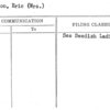Johanson, Eric (Mrs.)