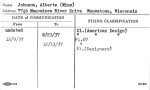 Johnson, Alberta (Miss)