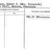 Johnson, Hobart S. (Mrs. Elizabeth)