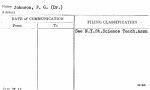 Johnson, P.G. (Dr.)