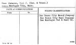 Johnson, Paul J. (Sec. & Treas.)