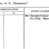 Johnson, W.B. (Treasurer)