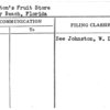 Johnston's Fruit Store