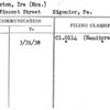 Johnston, Ira (Mrs.)