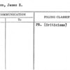 Johnston, James E.