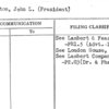 Johnston, John L. (President)