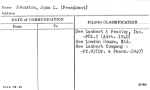 Johnston, John L. (President)