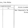 Johnston, John White