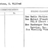 Johnstone, G. Wilfred