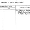 Jones, Raymond E. (Vice President)