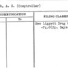 Joseph, A.S. (Comptroller)