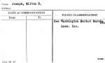 Joseph, Milton E.