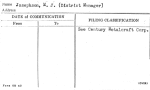 Josephson, M.J. (District Manager)
