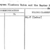 Journeymen Plumbers Union and the Master Plumbers Association