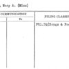 Joyce, Mary A. (Miss)