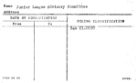 Junior League Advisory Committee