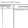 Junior League Glee Club Octette