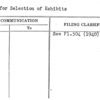 Jury for Selection of Exhibits