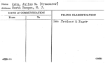 Kahn, Julius M. (Treasurer)