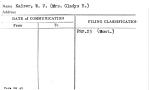 Kaiser, W.V. (Mrs. Gladys R.)