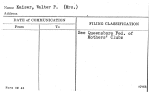 Kaiser, Walter P. (Mrs.)