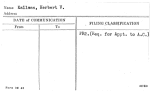 Kallman, Herbert V.