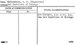 Kaltenbach, G.E. (Registrar)
