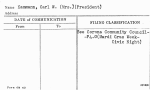 Kammann, Carl W. (Mrs.) (President)