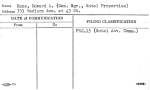 Kane, Edward L. (Gen. Mgr., Hotel Properties)