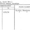 Kaplan, Jacob (Mrs.)