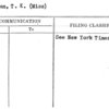 Kaufman, T.K. (Miss)