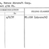 Keane, Horace Aircraft Corp.