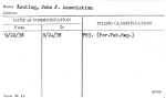 Keating, John J. Association