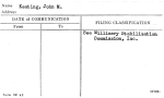 Keating, John M.