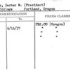 Keezer, Dexter M. (President)