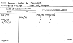 Keezer, Dexter M. (President)