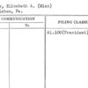 Kelley, Elizabeth A. (Miss)