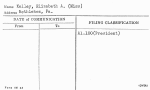 Kelley, Elizabeth A. (Miss)