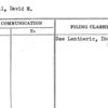Kendall, David M.