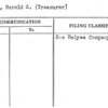 Kendall, Harold G. (Treasurer)